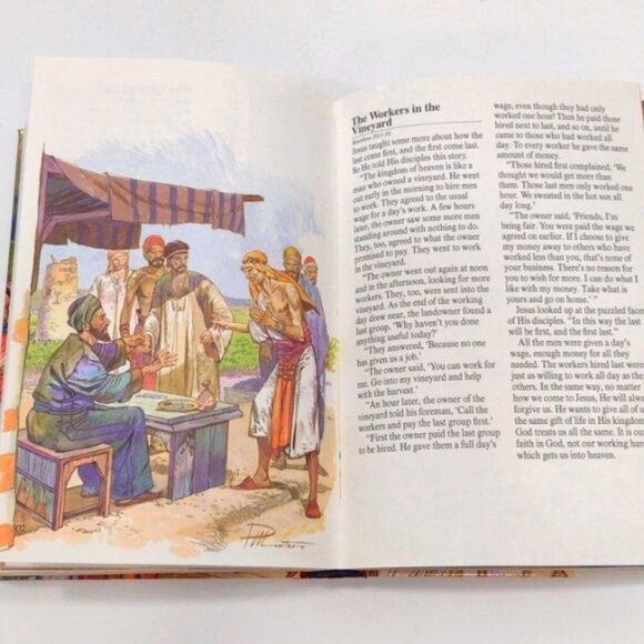 Hardcover Book The Children's Bible Story Book Retold by Anne de Graaf - Picture 8 of 10